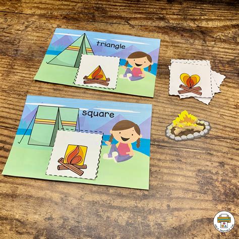 Camping Activity Pack - Pre-K Printable Fun