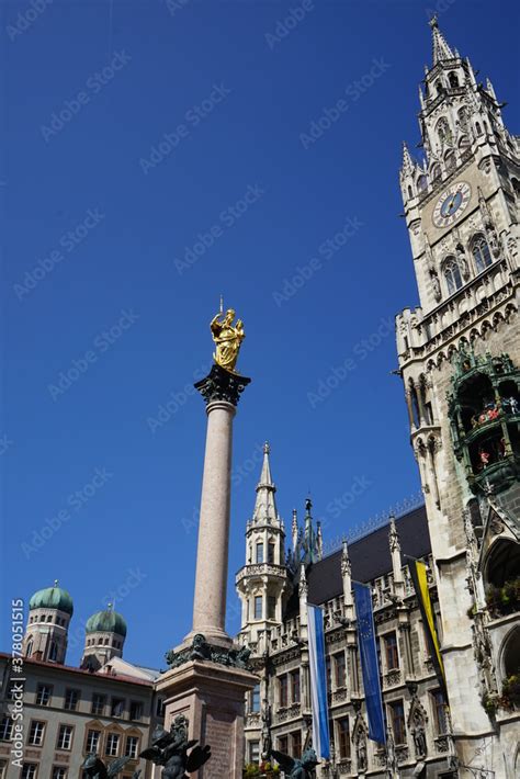 Marienplatz Stock Photo | Adobe Stock