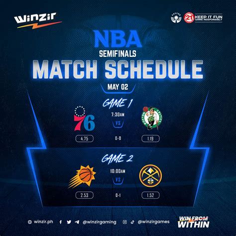 NBA Conference Semis Match Schedule | May 2, 2023