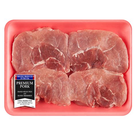 Pork Sirloin Chops Thick Boneless, 2.0 - 3.4 lb - Walmart.com