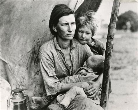 Migrant Mother, Nipomo, California, 1936 - Dorothea Lange - WikiArt.org