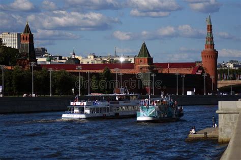 Moscow Kremlin Architecture. Color Photo. Editorial Photo - Image of ...