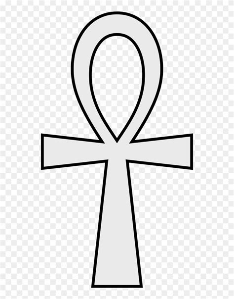 Coa Illustration Cross Ankh - Ancient Egypt Religion Drawing, HD Png Download - 580x1024 ...