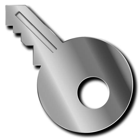 Treasure key vector clip art | Free SVG