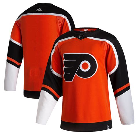 Men's Philadelphia Flyers adidas Orange 2020/21 Reverse Retro Authentic Jersey