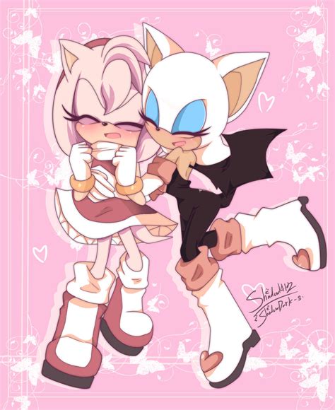 Amy and Rouge by 1412Shadow on DeviantArt