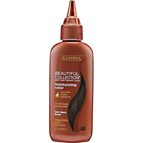 [CLAIROL] BEAUTIFUL COLLECTION SEMI-PERMANENT MOISTURIZING HAIR COLOR RINSE 3OZ