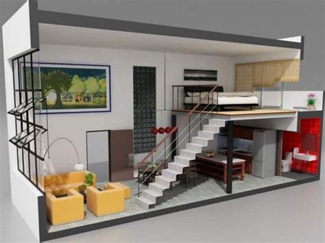 36 desain interior rumah minimalis dengan lantai mezzanine ~ 1000+ Inspirasi Desain Arsitektur ...