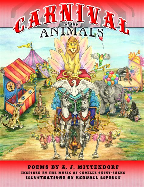 Carnival of the Animals by AJ Mittendorf Book Cover | Arts, Artists, Artwork