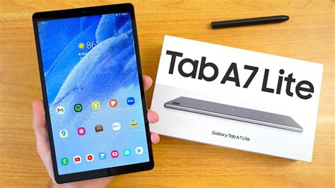 Samsung Galaxy Tab A7 Lite Review: A New Affordable Samsung Tablet - YouTube