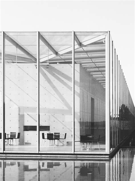 Tadao Ando, museum Langen Foundation | Brick architecture, Tadao ando architecture, Modern ...