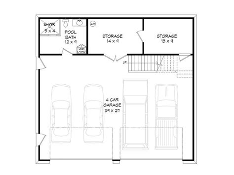 4 Car Garage Floor Plans – Flooring Ideas