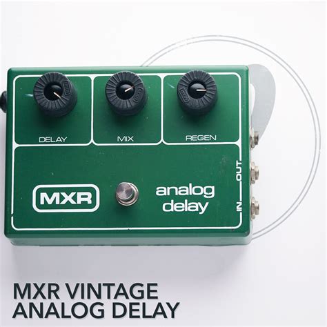 MXR M-118 Vintage Analog Delay - Pedal of the Day