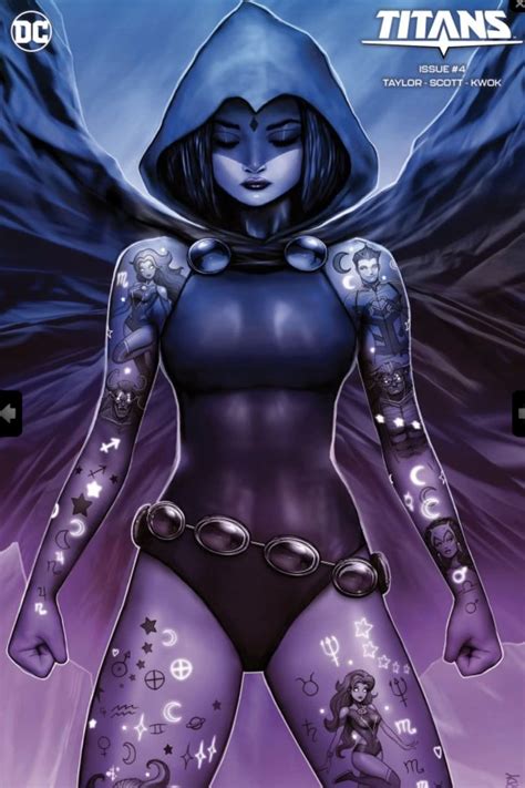 Raven Art Redesigns the Titans' Conflicted Hero with Heartbreaking Tattoos