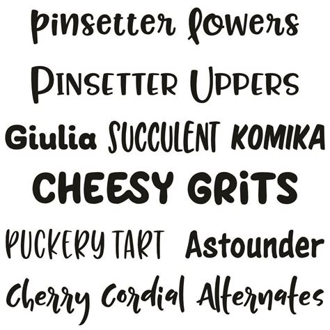 Craft Letter Fonts - Ready to Design | Craftcuts.com | Lettering fonts, Funky fonts, Lettering