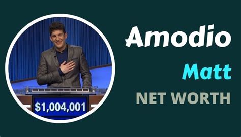 Matt Amodio Net Worth 2023: How Rich Is the Jeopardy Contestant Actually?