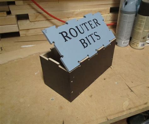 Router Bit Storage Box : 4 Steps - Instructables