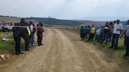 PICS: IFP-led Nkandla Local Municipality cuts ribbon for a R3.4 million strip of gravel road ...