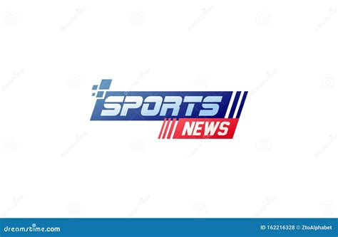 Sports Game News Logo stock vector. Illustration of clipart - 162216328