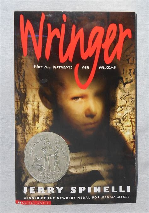 Wringer by Jerry Spinelli (1998, Paperback) Scholastic Edition | Middle ...