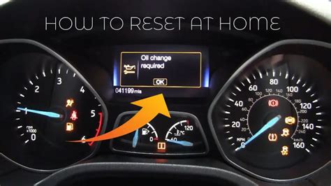 How To Reset the Change Oil Light in Your Car