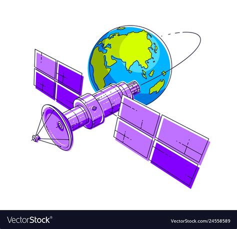 Satellites Orbiting Earth Animation - The Earth Images Revimage.Org