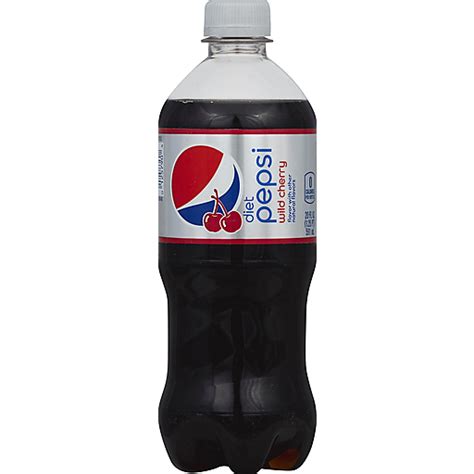 Diet Pepsi Wild Cherry Cola 20 fl. oz. Bottle | Soft Drinks | Houchen's ...