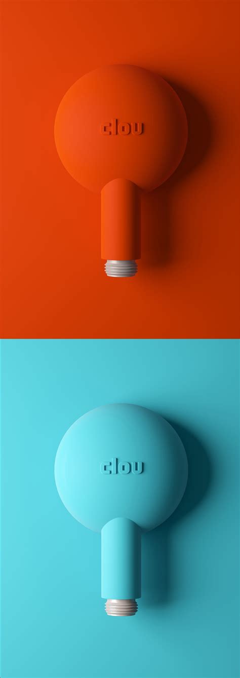 universal hand shower by Clou. colour for your bathroom | Cmf design ...