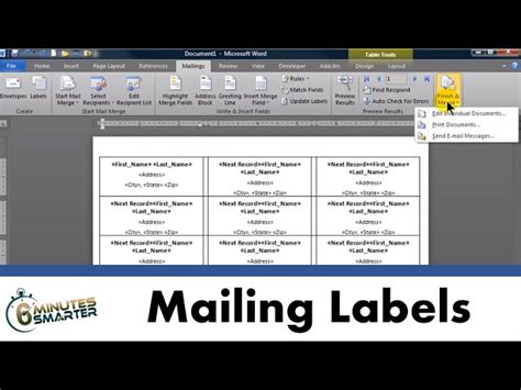 How to do a mail merge with avery labels - pointspilot