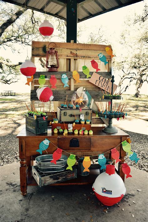 fishing Birthday Party Ideas | Photo 1 of 15 | Catch My Party