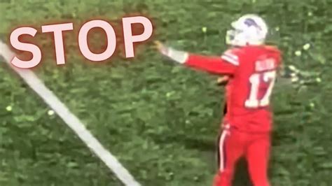 Josh Allen Told Bills Fans To Stop Doing This [VIDEO]