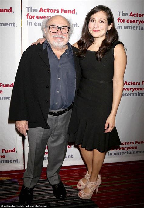 Danny DeVito poses with look-alike daughter Lucy | Black short dress ...