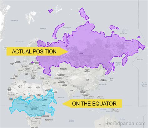 You can now drag and drop whole countries to compare their size - Big Think