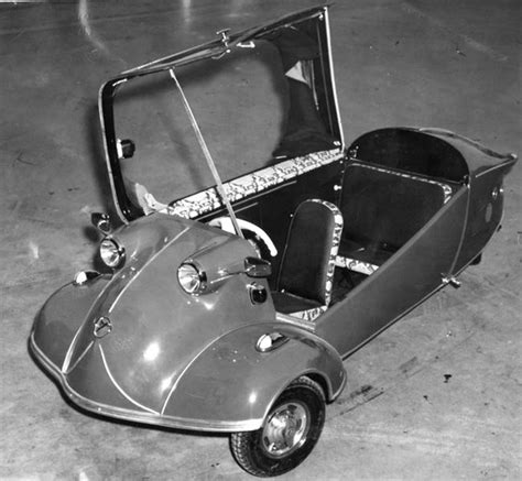 Messerschmitt KR200, the stylish bubble car of 1950s - Rare Historical ...