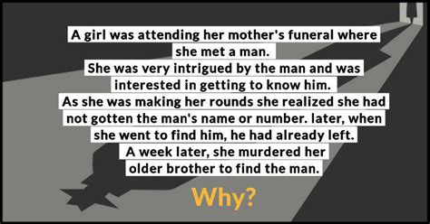 Murder Riddle #8: Can You Solve The Mystery?