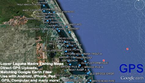 Laguna Madre Fishing Maps - Texas Fishing Maps and Fishing SpotsTexas Fishing Maps and Fishing Spots