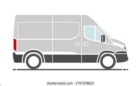 Van Vector Flat Style Illustration Stock Vector (Royalty Free) 2368331751 | Shutterstock