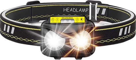 Headlamp Headlamp Flashlight 2 Pack,1000 Lumen USB Rechargeable ...