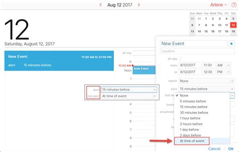 Set two Calendar Reminders--one before the event and one at the time ...