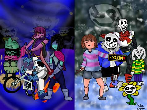 Undertale and Deltarune characters. | Undertale Amino