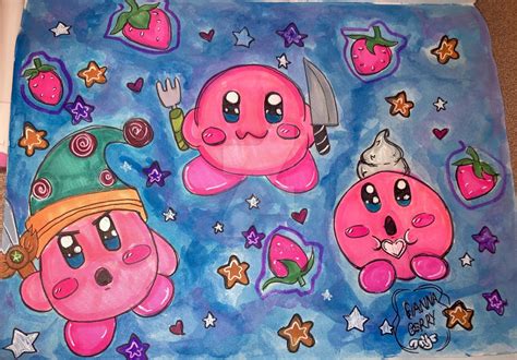 Kirby fan art by giannamarie12 on DeviantArt