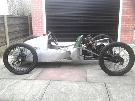 Click this image to show the full-size version. | Cycle car, Cyclekart, Old race cars