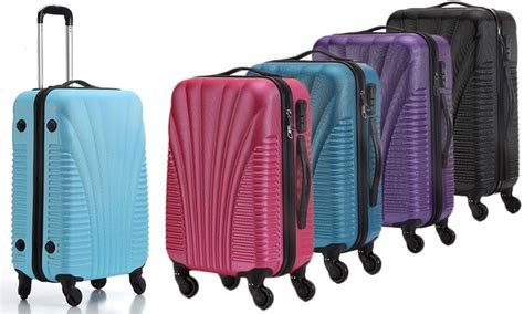 Hard Shell Cabin Luggage | Groupon