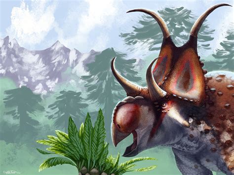 ArtStation - diabloceratops and borealopelta