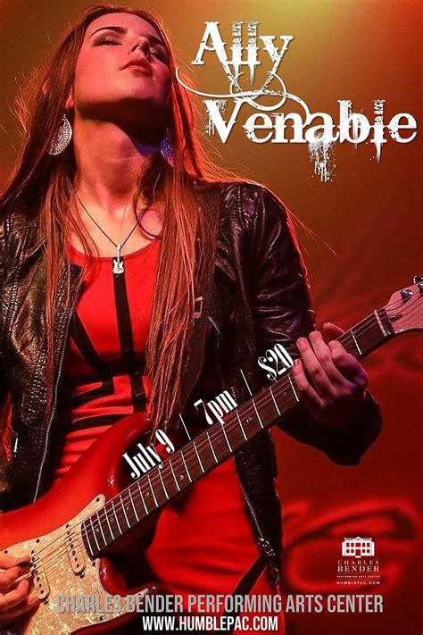 ALLY VENABLE BAND | Charles Bender Performing Arts Center, Humble, TX | July 9, 2022