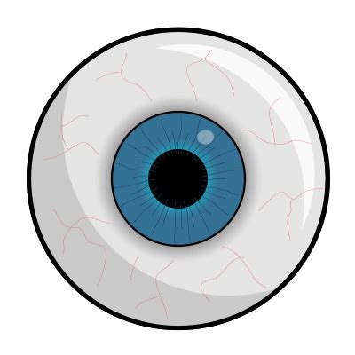 draw an eye ball - Clip Art Library