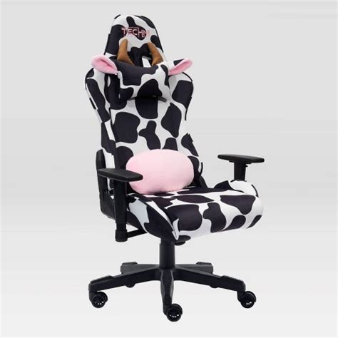 Ts85 Cow Print Luxx Series Gaming Chair Cow - Techni Sport : Target