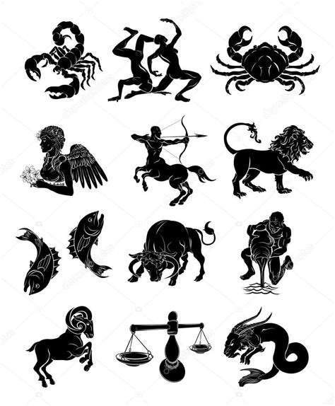 Zodiac horoscope astrology signs — Stock Vector © Krisdog #82773362