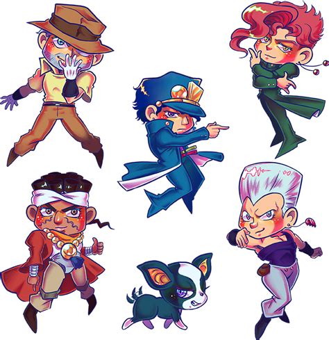 Download Jjba Stardust Crusaders - Cartoon PNG Image with No Background ...