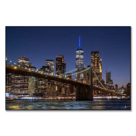 Brooklyn Bridge At Night - BIG Wall Décor